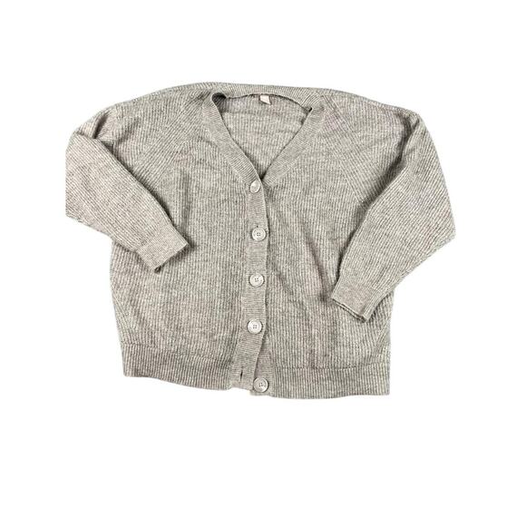 Women’s H&M Gray Cardigan Size L Excellent Condition - Picture 1 of 9